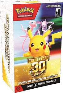 Pokémon TCG: 30th Celebration - Booster Bundle PT-BR