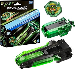 Beyblade X - Conjunto Lançador Á Corda - Premium - Manopla Personalizável - Hasbro