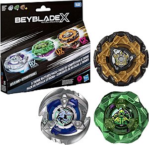 Beyblade X Conjunto Batalha X-treme, 3 Piões Hasbro
