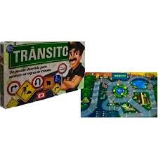 Jogo De Tabuleiro Transito Divertido Pais E Filhos