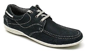 Dockside Masculino Couro Legítimo Azul ou Neve Dockside Masculino Couro Legítimo Azul ou Neve