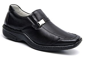 Sapato Preto Confort Pelica Mafisa Calçados Sapato Preto Confort Pelica Mafisa Calçados
