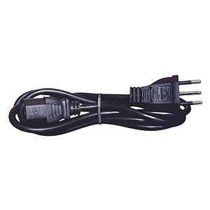 CABO FORCA PP CIRC 3X0,75X1,80M M/F C13 PT SC - MEGATRON