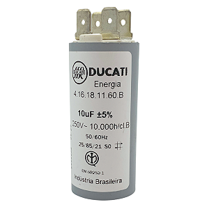 CAPACITOR PERMANENTE DUCATI 10uF 250V TD