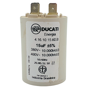 CAPACITOR PERMANENTE DUCATI 15uF 380V TD