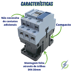 CONTATOR CWB18-11-30D23 220V 50/60HZ