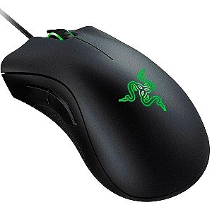 Mouse Gamer Razer Deathadder Essential, Mechanical Switch, 5 Botões 4G, 6400DPI