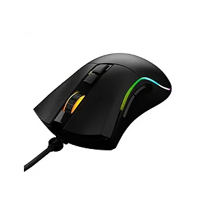 MOUSE GAMER PCYES VALUS - 12400 DPI - RGB - 8 BOTÕES - PMGVLBV