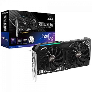 Placa De Vídeo ASRock Intel Arc B570 Challenger OC, 10GB, GDDR6, XeSS, Ray Tracing, B570 CL 10GO