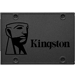 SSD Kingston A400, 960GB, SATA III, 2.5", Leitura: 500MB/s, Gravação: 450MB/s, Preto - SA400S37/960G