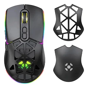 MOUSE GAMER SEM FIO FORTREK STRIKER AIR PRETO -23785