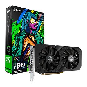 VGA NVIDIA GEFORCE RTX 3050 6GB GDDR6 96BIT PROJETO EDGE - PVRTX30506BLPE 23808