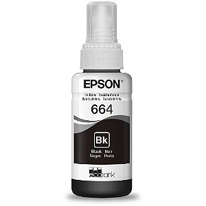 REFIL DE TINTA PRETO EPSON T664 L200/L210 TANQUE YYY 3883