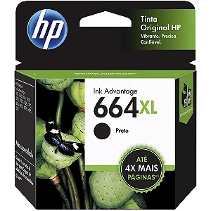 CART HP 664XL F6V31AB HP 664XL PRETO 8,5 ML 10564