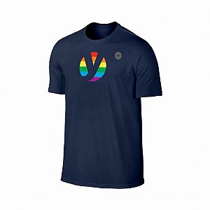 Camiseta Running Olympikus Pride - Azul