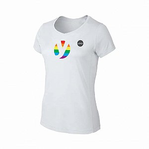 Camiseta Running Olympikus Pride - Branca