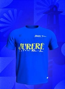 Camiseta Maratona de Jurerê 2024 em Dry Fit - 10k Azul