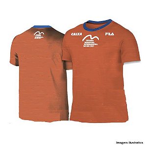 Camiseta Meia Maratona Internacional do Rio 2017 - Mescla Grená