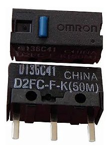 Micro-switch Omron D2fc-f-k(50m) - 2 Unidades - Casa do Periférico