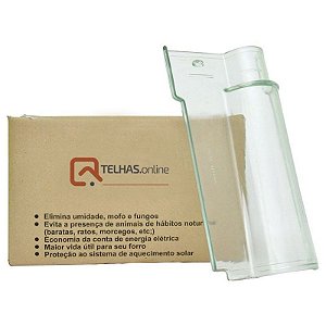 Kit Telha Portuguesa De Vidro 6 Peças - Comprar Telhas Online