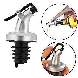 Bico Dosador Dosadores Plástico Para Garrafa Azeite Vinagre Multiuso Universal 4,5x3x3cm Clink