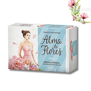 Sabonete Alma de Flores Essência Herbal 130g Unidade