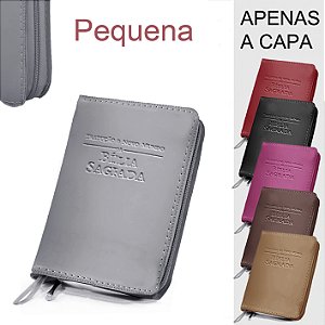 Capa c/ Impresso e Zíper para Bíblia PEQUENA de Bolso