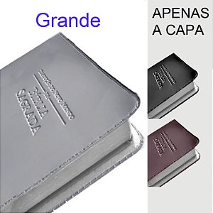 Capa de Bíblia GRANDE em couro sintético com Impresso Para Tradução do Novo Mundo