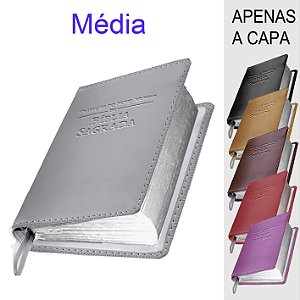 Capa de Bíblia MÉDIA em couro sintético com Impresso p ara Tradução do Novo Mundo