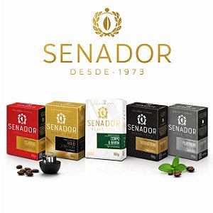 Sabonete Senador Mix Todos 130g Mix Fragrâncias Platinum Classic Seduction e Gold