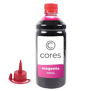 Tinta Compatível para Impressora G6010 Magenta 500ml Cores