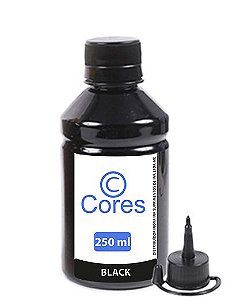 Tinta para Epson EcoTank L380 Black 250ml Cores