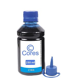 Tinta para Epson Ecotank L6161 Cyan 250ml Cores