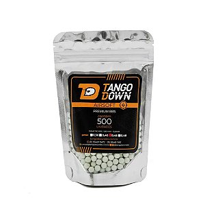 BBs Airsoft 0,45g Premium Tango Down 500 Unidades