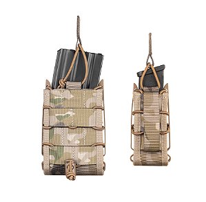 Kit Porta Carregador de Pistola + Fuzil 556 Invictus Reload Multicam