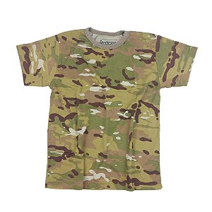 Camiseta Camuflada Multicam INFANTIL