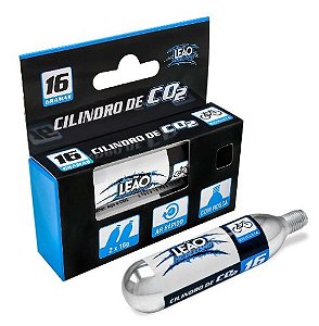 Cilindros Co2 - Ar Comprimido para Bicicletas 16g Leão 2 Un