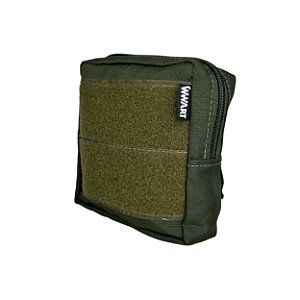 Bolso Modular Verde Quadrado 1414