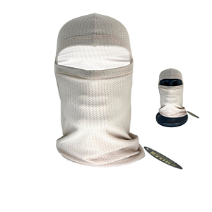 Balaclava Tática Militar SMILE Proteção UV Tan/Bege