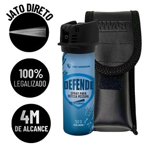 Combo Spray de defesa Jato Direcionado + Coldre porta spray