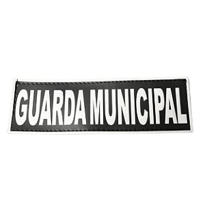 Patch Emborrachado Guarda Municipal 17x5