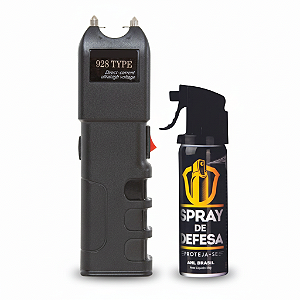 Combo Segurança Pessoal com Taser + Spray de Defesa