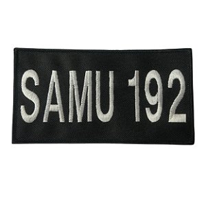 Patch Bordado SAMU 192 18x10