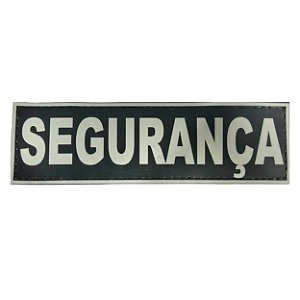Patch Emborrachado Segurança 17x5