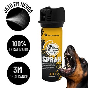 Spray Paralisante Repelente para Animais Hostis