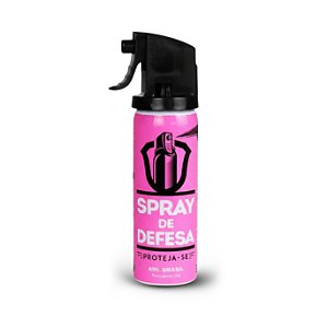 Spray Defesa Pessoal Feminina Gengibre + Arma de Choque Pequeno