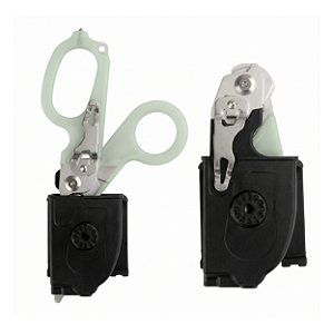 Kit Tesoura de Trauma Multifuncional APH + Coldre Porta Tesoura Especializado em Polímero