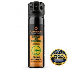 Spray de Pimenta Condor GL-108 Advantage 80ml - Uso Restrito