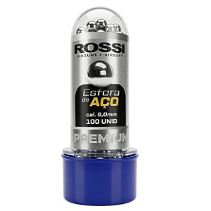 Esferas de Aço Rossi 6.0mm - 100 Unid
