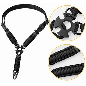 Bandoleira Paracord Reforçada 1 Ponta